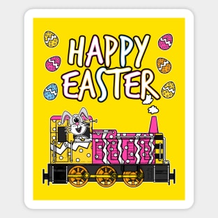 Easter Train Diesel Shunter Rail Enthusiasts Magnet
